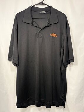 Men’s Little Caesars Employee Black Polo Shirt Size 2XL